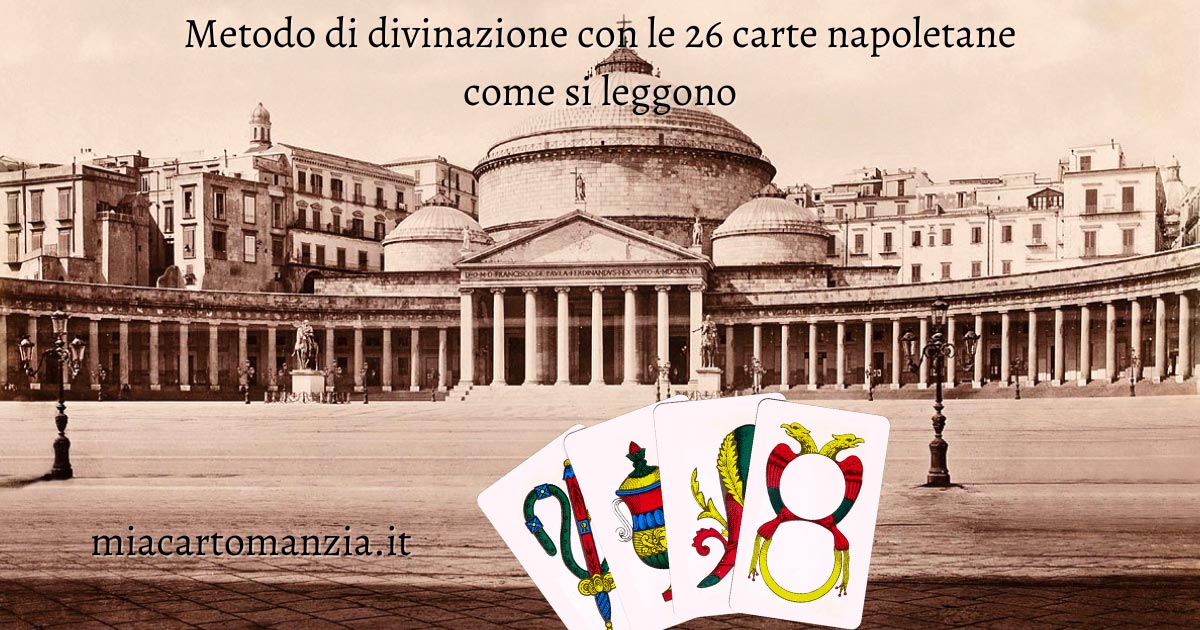 Metodo carte napoletane a 26